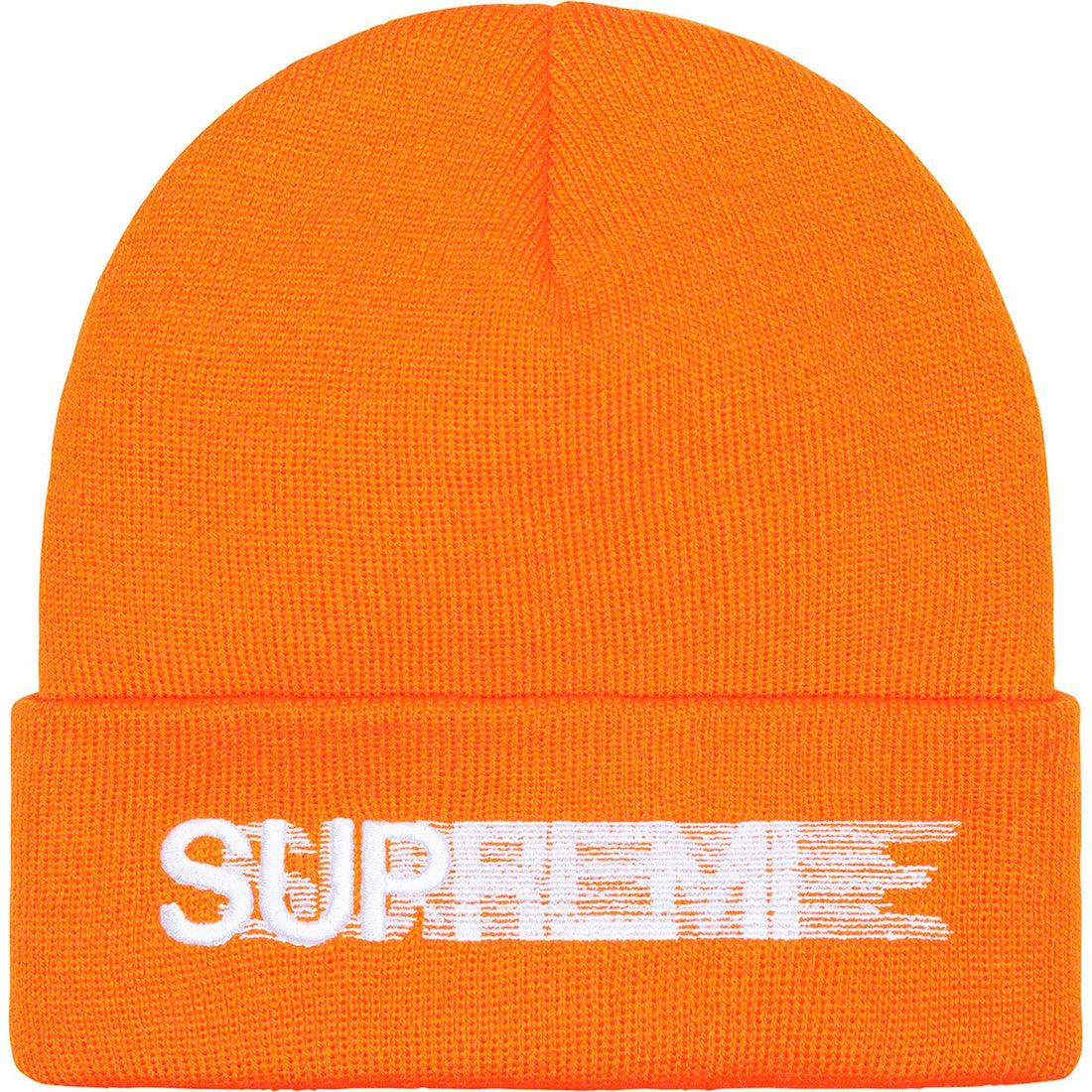 Supreme Motion beanie (Orange) | Waves Never Die | Supreme | Beanie