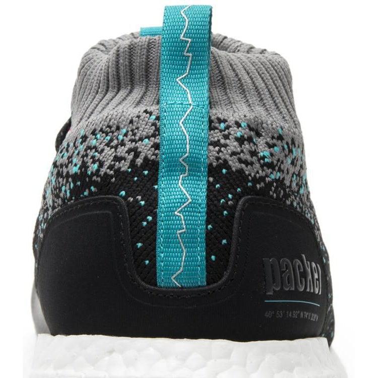 Adidas Solebox x Packer Shoes x UltraBoost Mid &#39;Core Black Energy Blue&#39; - Waves Never Die