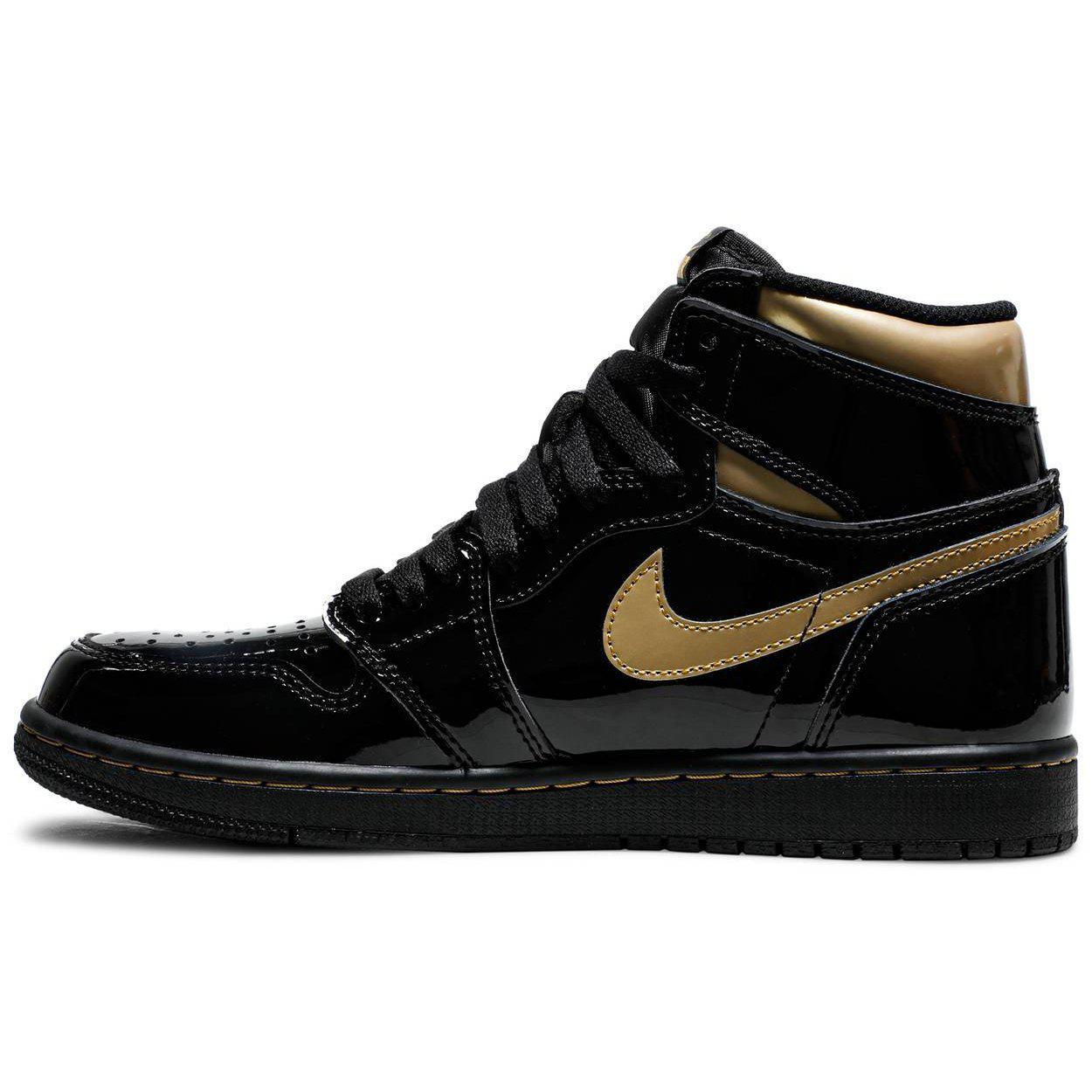 Nike Air Jordan 1 Retro High OG 'Black Metallic Gold' | Waves Never Die | Nike | Sneakers