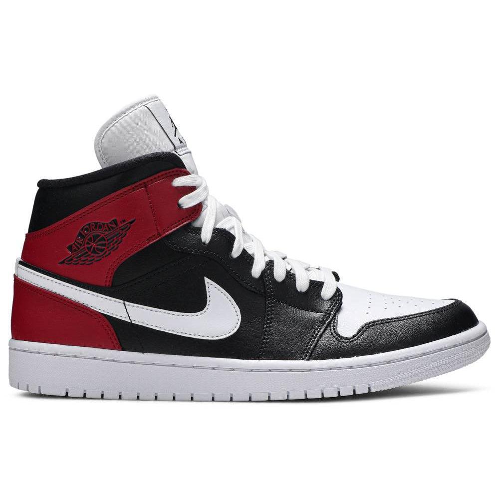 Nike Wmns Air Jordan 1 Mid 'Noble Red' | Waves Never Die | nike | Sneakers