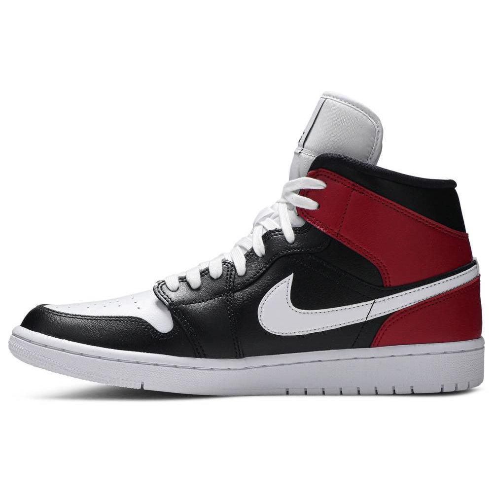 Nike Wmns Air Jordan 1 Mid 'Noble Red' | Waves Never Die | nike | Sneakers