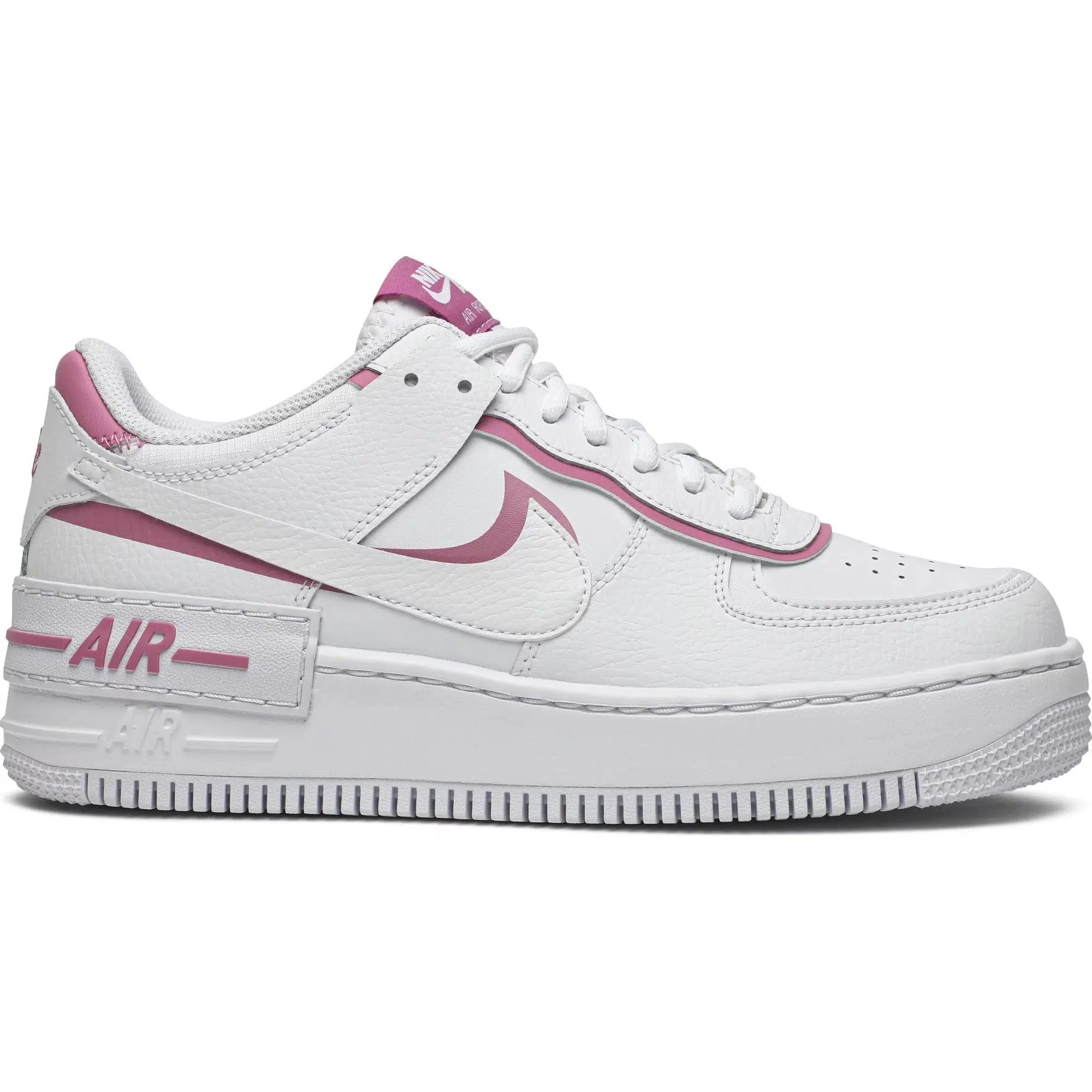 Nike shadow pink and white Clearance