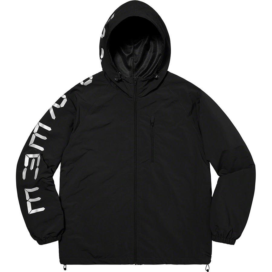 Supreme Digital Logo Track Jacket (Black) | Waves Never Die | Supreme | Jacket