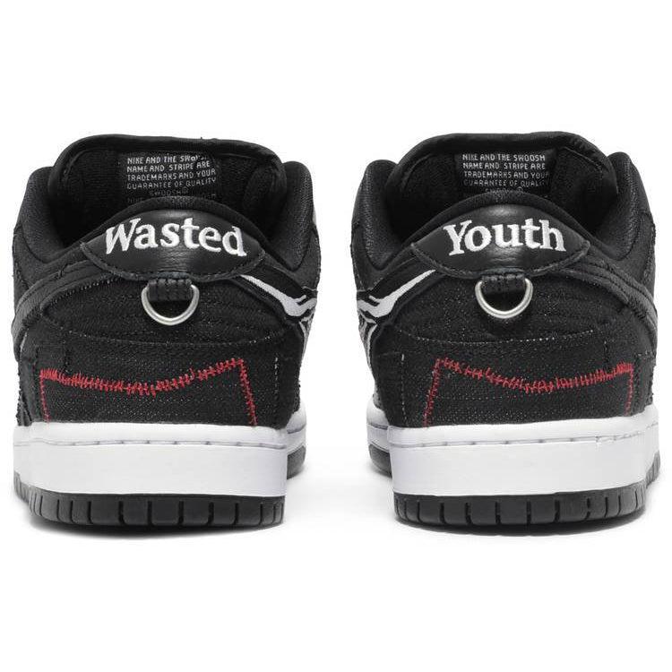 Nike Wasted Youth x Dunk Low SB &#39;Black Denim&#39; | Waves Never Die | Nike | Sneakers