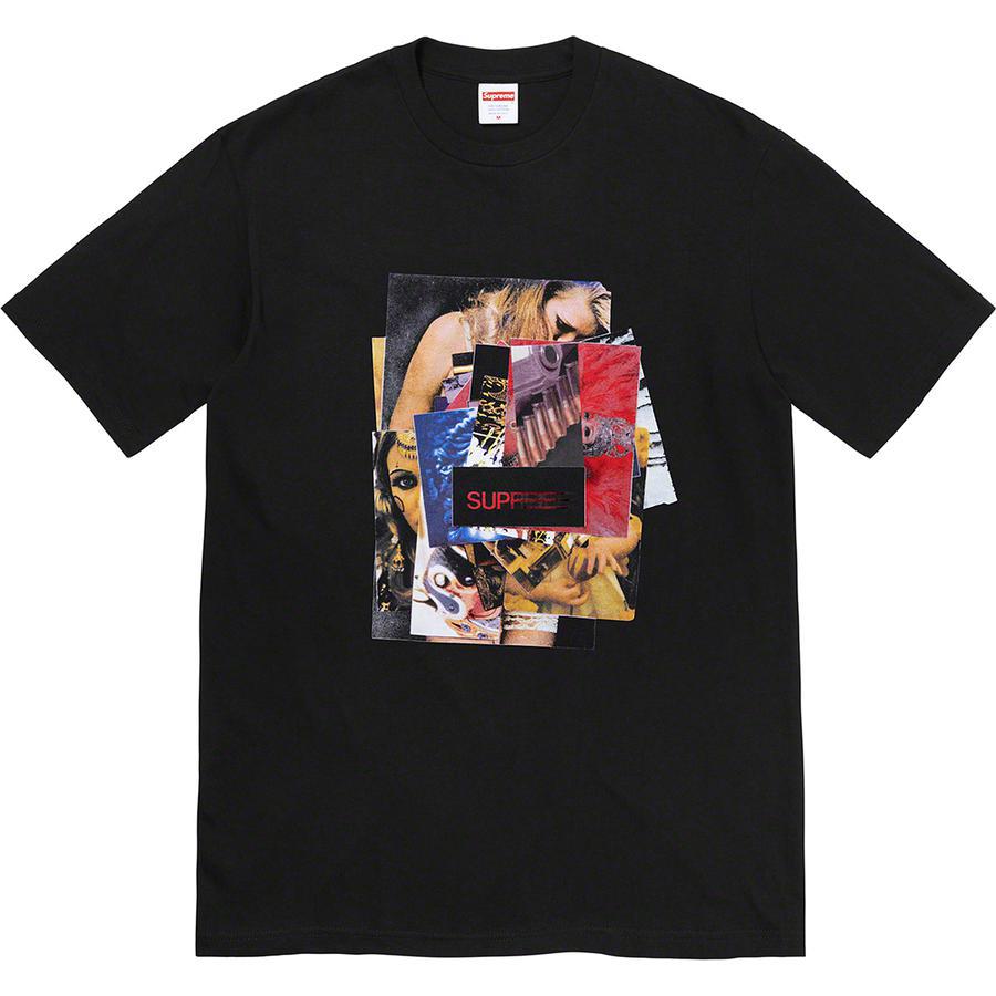 Supreme Stack tee (Black) | Waves Never Die | Supreme | T-Shirt
