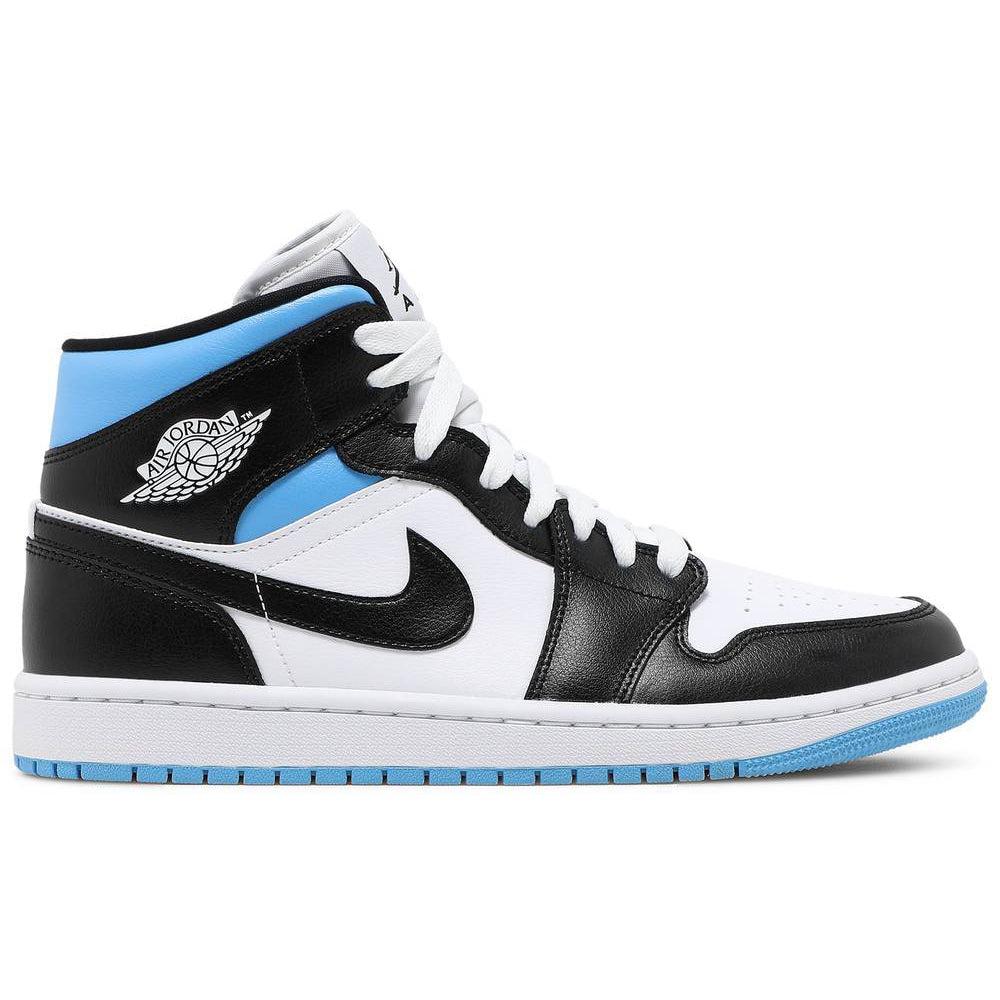 Nike Wmns Air Jordan 1 Mid 'University Blue' | Waves Never Die | Nike | Sneakers