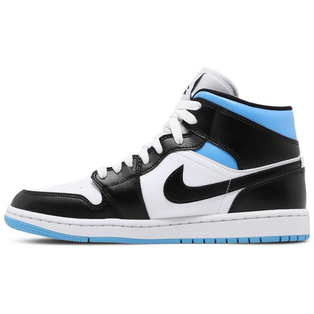 Nike Wmns Air Jordan 1 Mid 'University Blue' | Waves Never Die | Nike | Sneakers