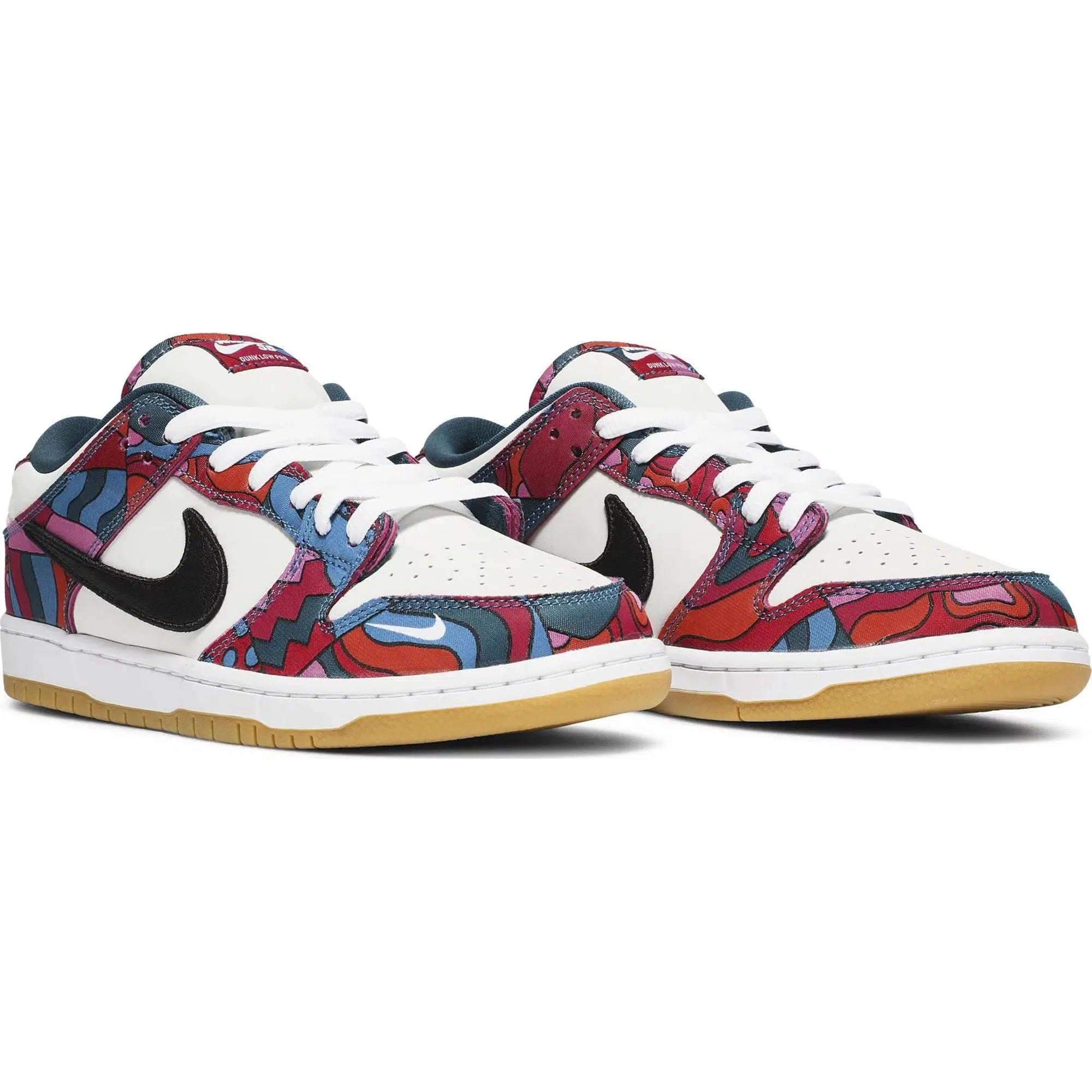 Nike x Parra SB Parra Dunk Low Pro Abstract Art Low Top Sneakers - Sneak in  Peace