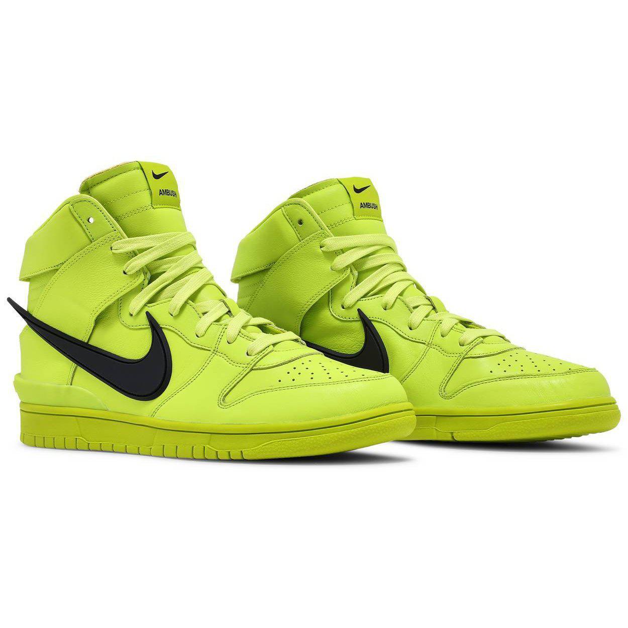 Buy Nike AMBUSH x Dunk High 'Flash Lime' Online - Waves Never Die