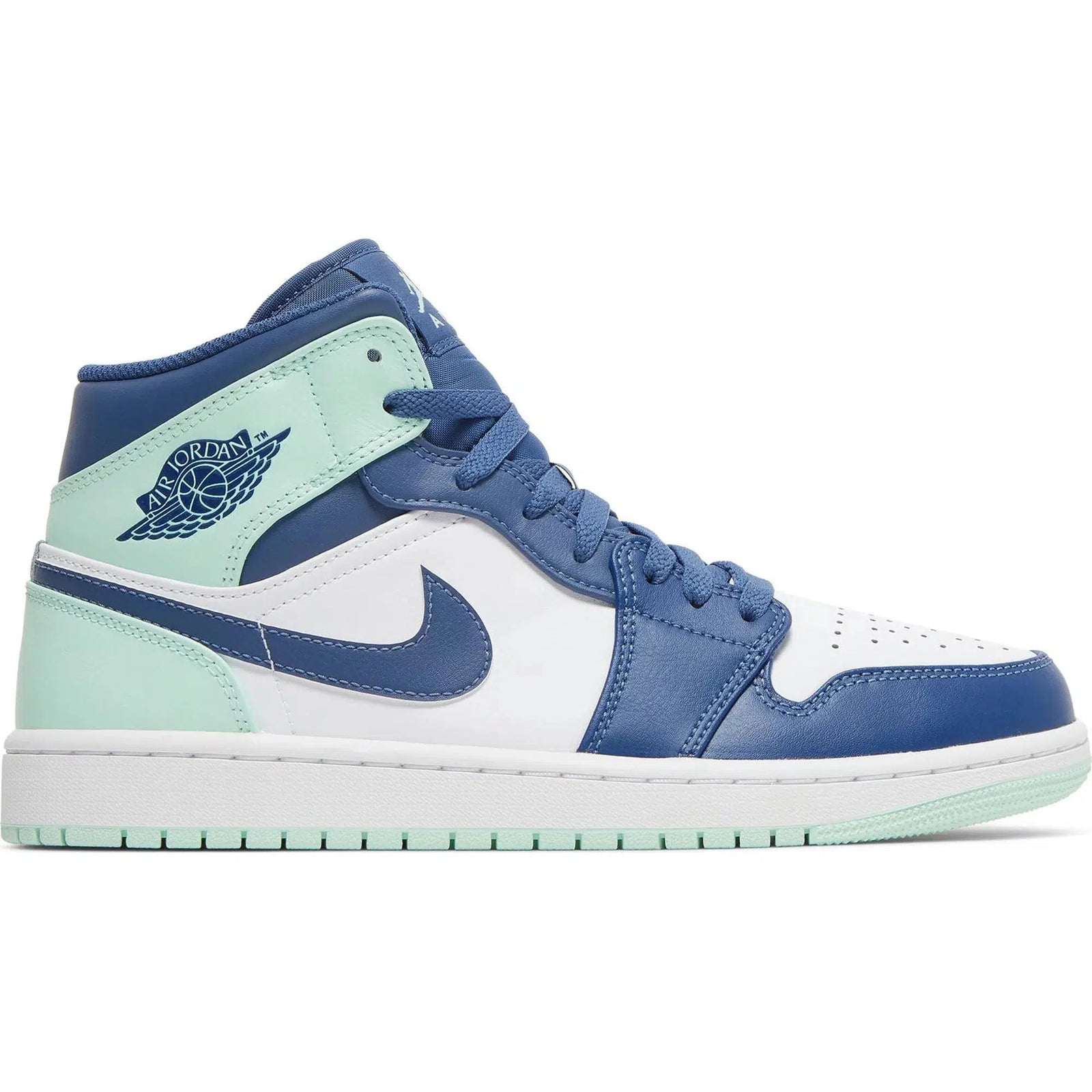 Nike Air Jordan 1 Mid 'Blue Mint' | Waves Never Die | Nike | Sneakers