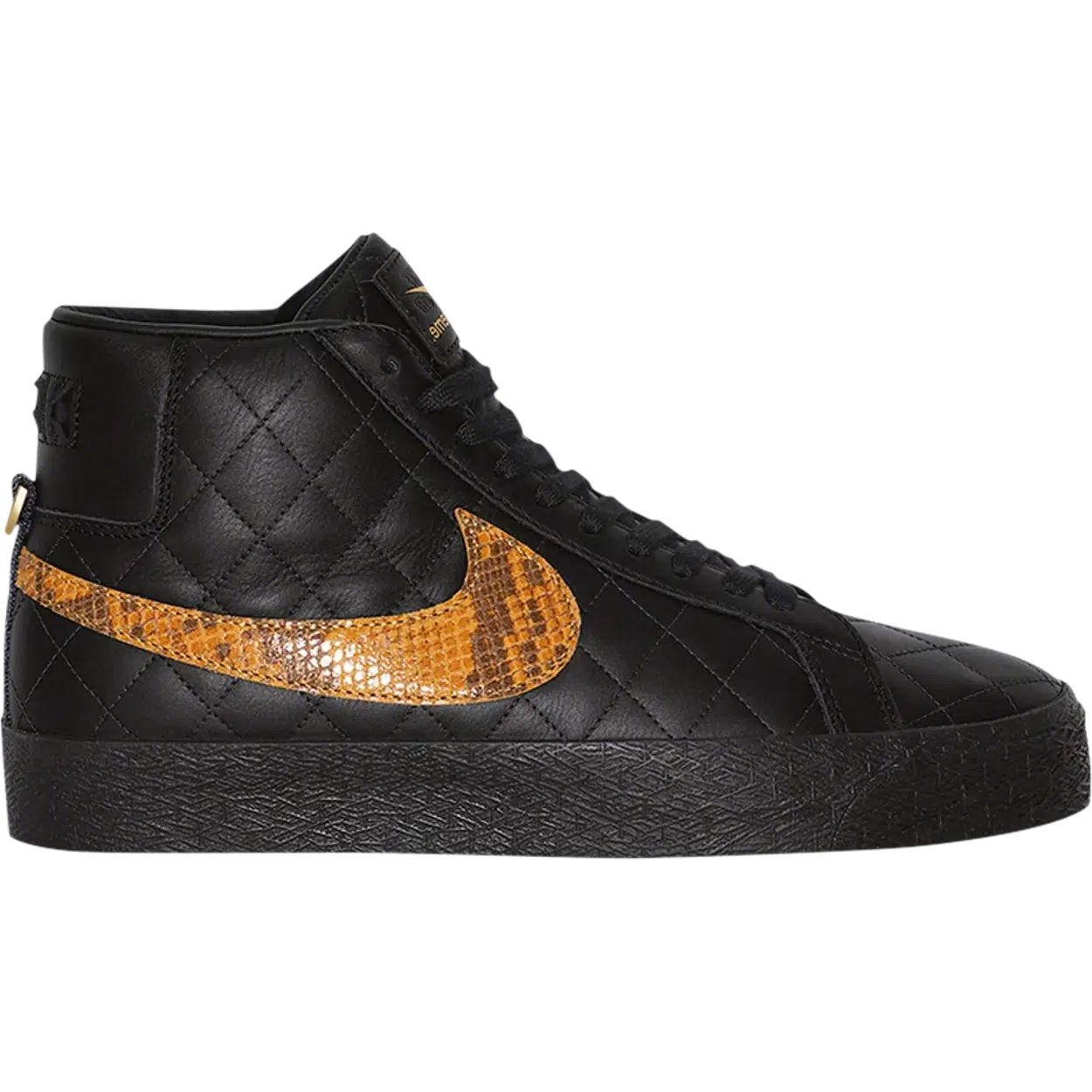 Supreme® x Zoom Blazer Mid QS SB 'Black' | Waves Never Die | Nike | Sneakers