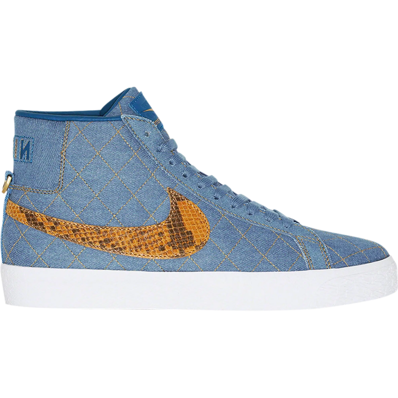 Supreme® x Zoom Blazer Mid QS SB 'Denim' | Waves Never Die | Nike | Sneakers