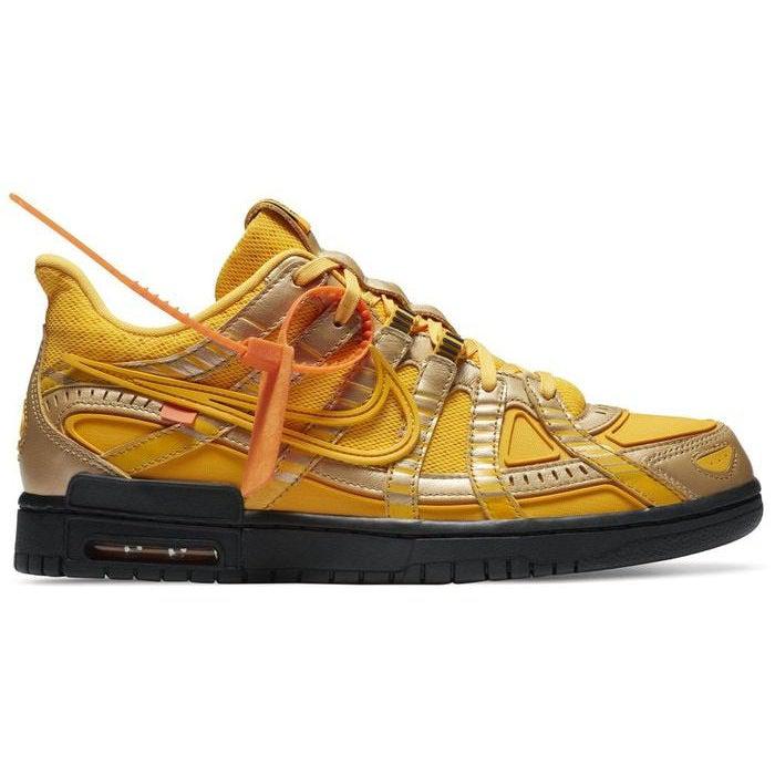 Nike Off-White x Air Rubber Dunk 'University Gold' | Waves Never Die | Nike | Sneakers