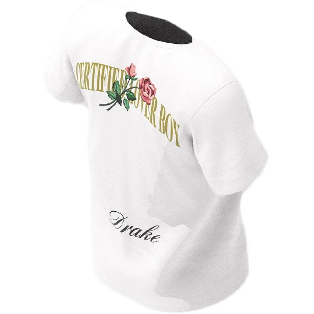 Nike x Drake Certified Lover Boy Rose T-Shirt White | Waves Never Die | Drake | T-Shirt