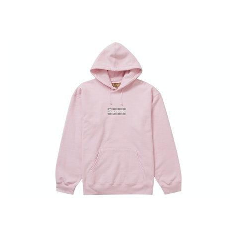Supreme®/ Burberry® Box Logo Hooded Sweatshirt (Pink) | Waves Never Die | Supreme | Hoodie