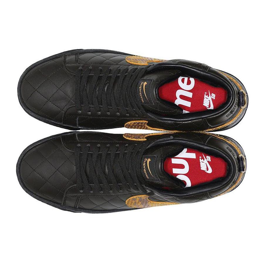 Supreme® x Zoom Blazer Mid QS SB &#39;Black&#39; | Waves Never Die | Nike | Sneakers